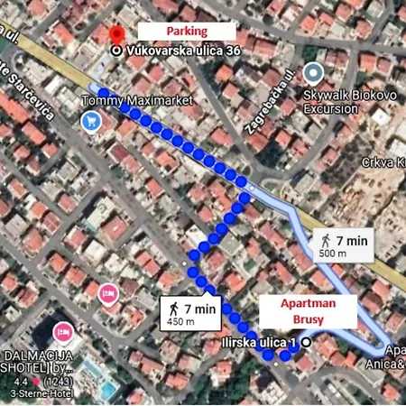 Brusy شقة ماكارسكا